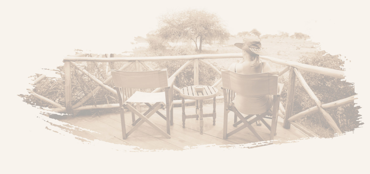 Background lodge and tour operator in one